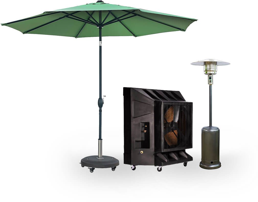 Hacienda Rental's Heating and Cooling Equipment