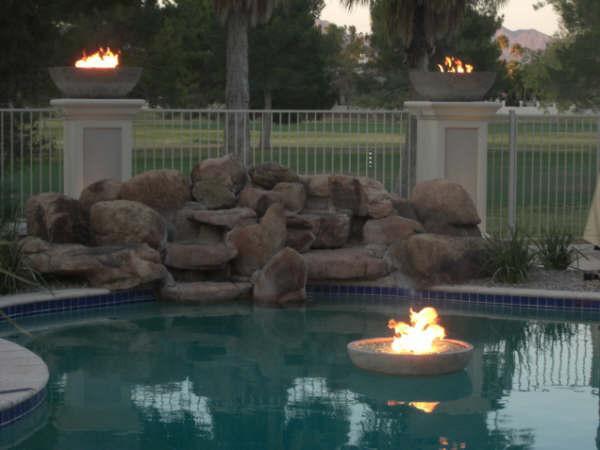 FLOATING FIRE PITS